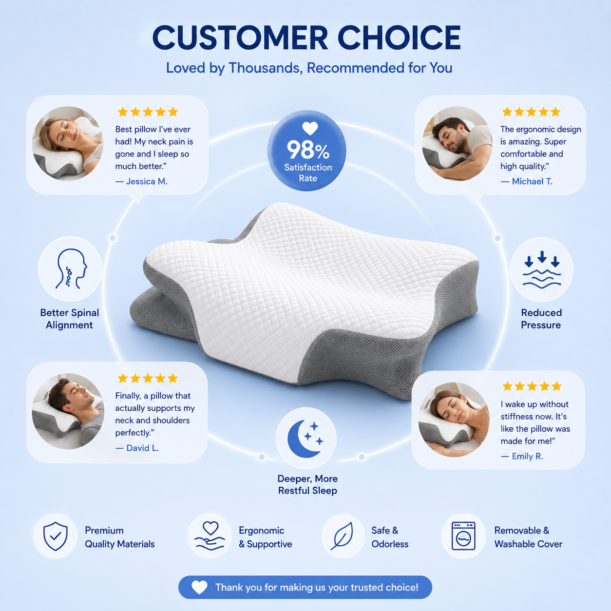 Luna Cloud Pillow